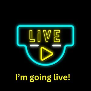 COPY - I’m going live! Please follow me to be notified when I go live!